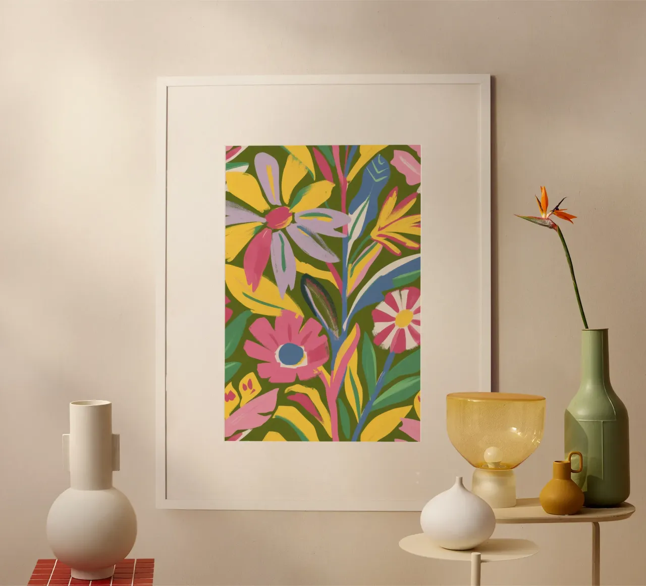 Eeuwigdurende zomertuin hahnemühle van Ink Pulse