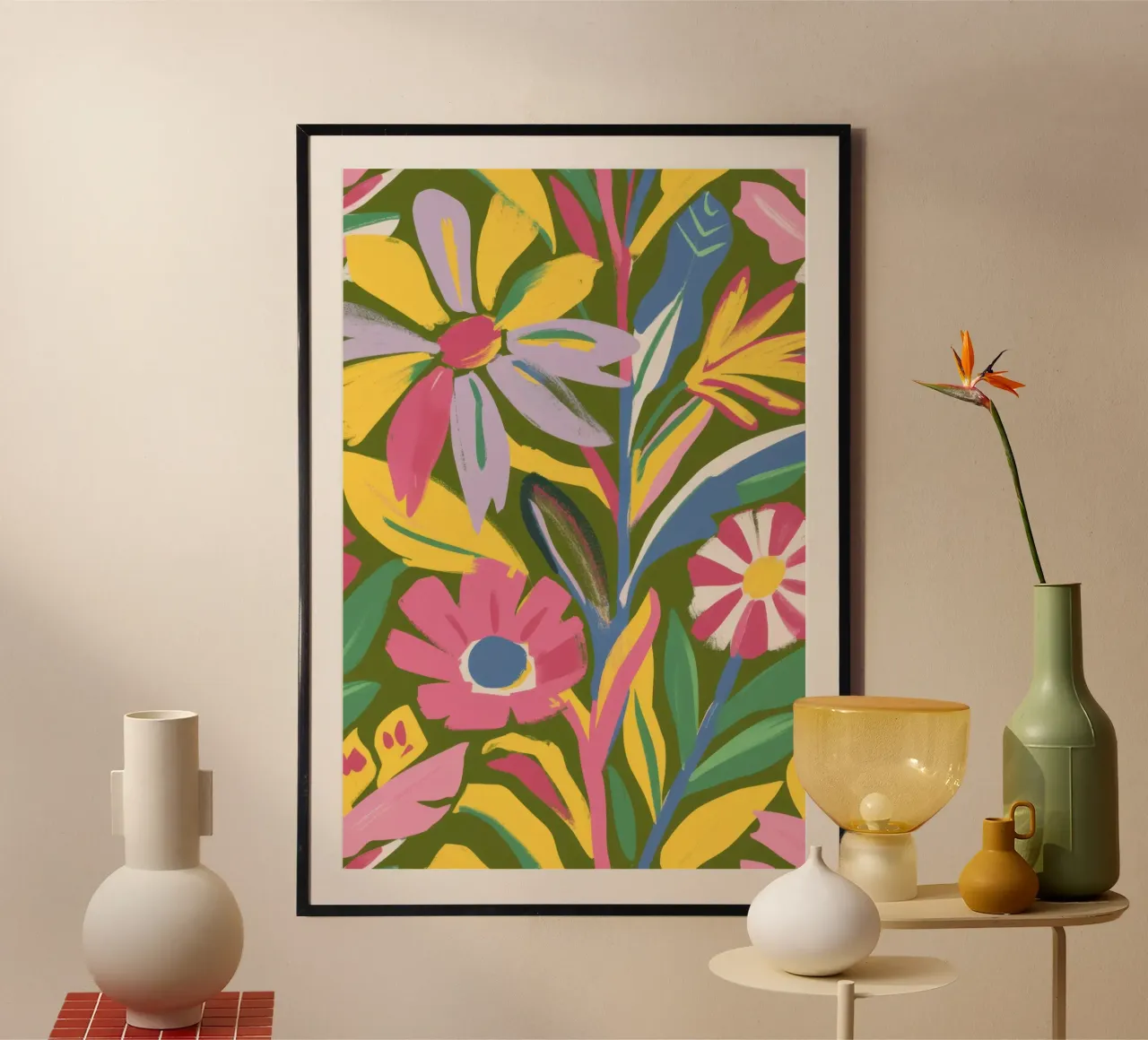 Eeuwigdurende zomertuin hahnemühle van Ink Pulse