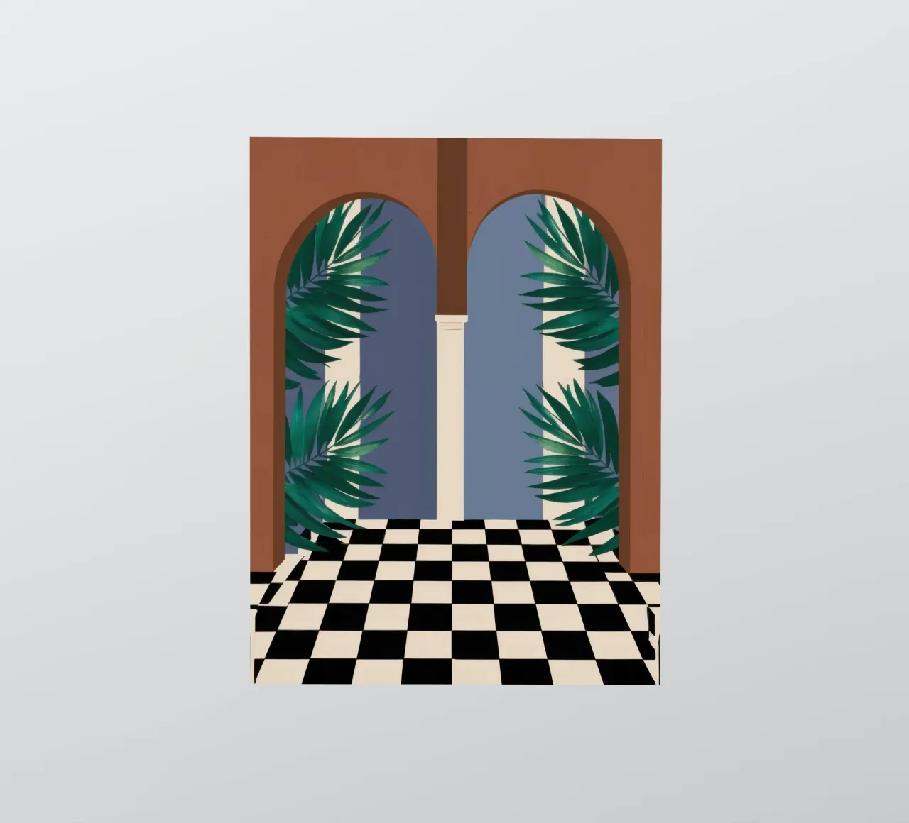 Archway Checkered Path autocollant de Prism Ritual