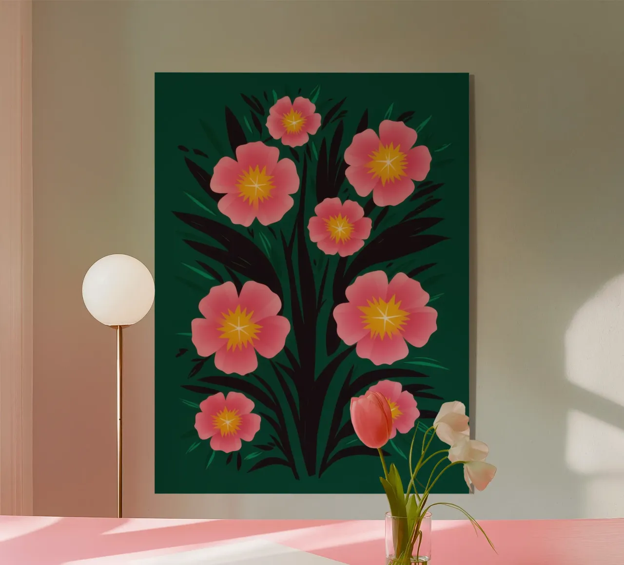 Un semplice giardino di cosmi plexiglass da Mythy Brush