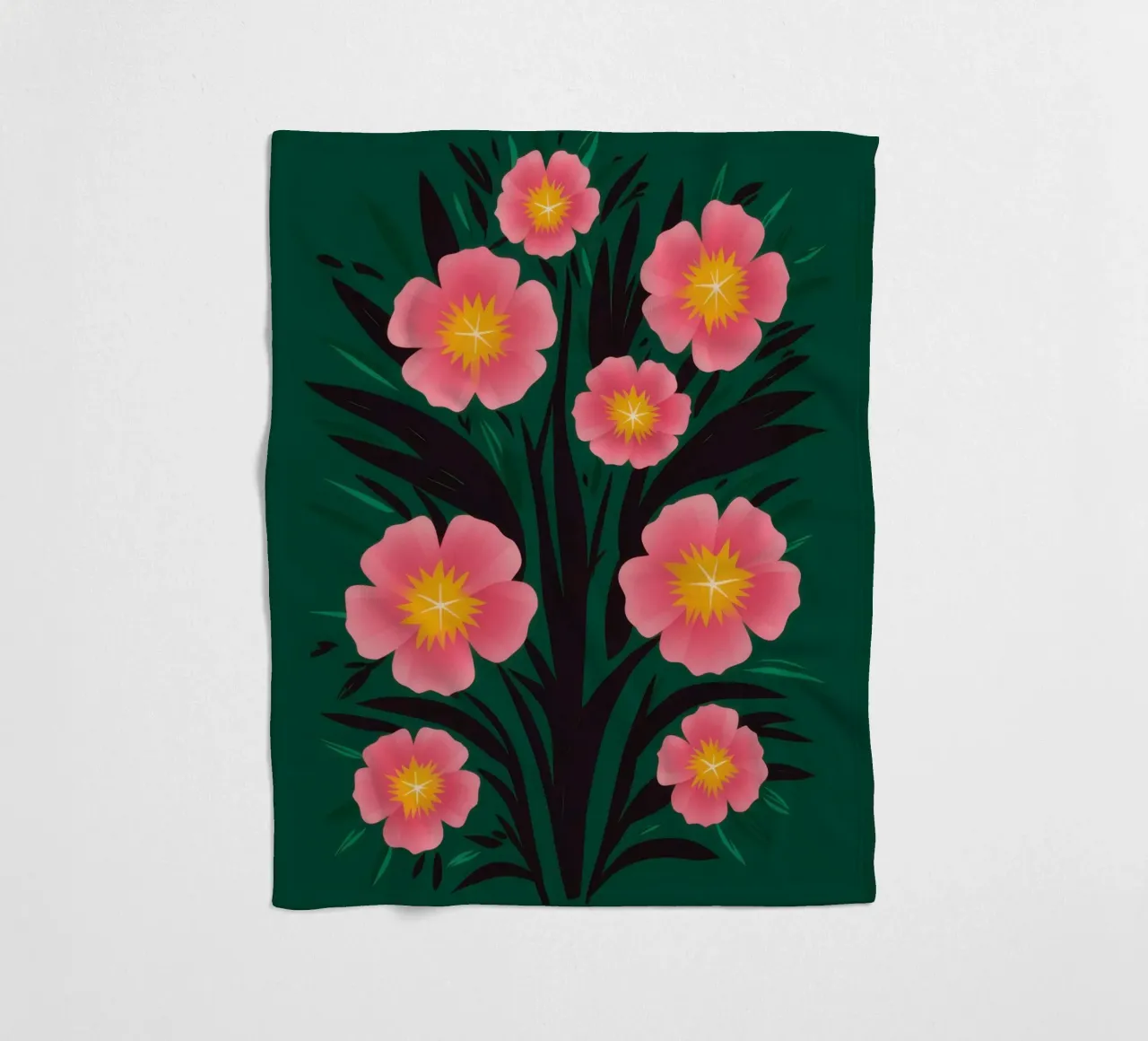 Un semplice giardino di cosmi coperta in pile da Mythy Brush