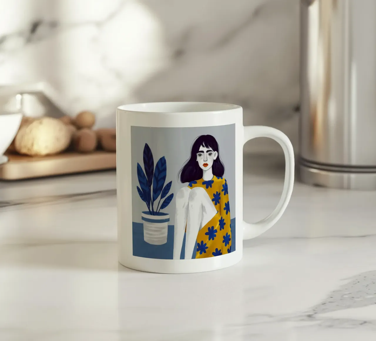 Musa botanica Repose tazza in ceramica da Giant Foxs