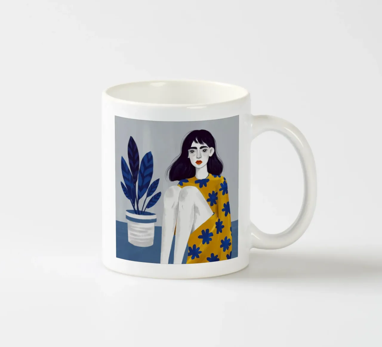 Musa botanica Repose tazza in ceramica da Giant Foxs