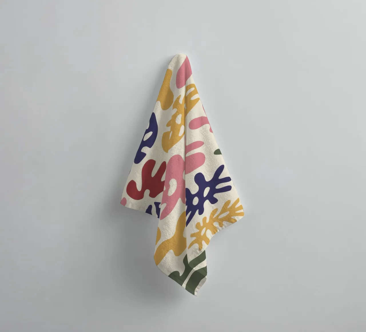Earthen Leaf Medley towel by Prism Ritual