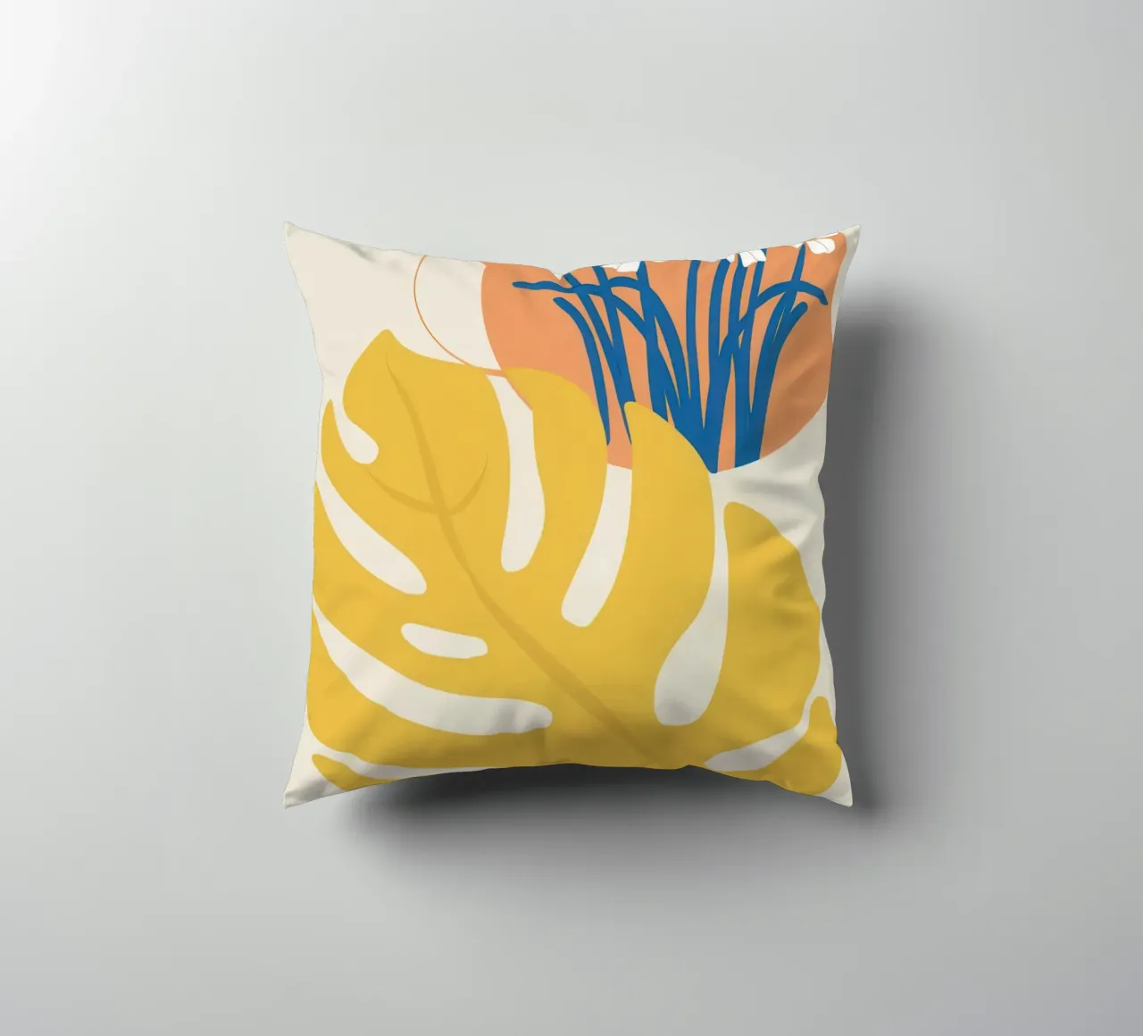 Monstera Golden Bloom cuscino da Prism Ritual