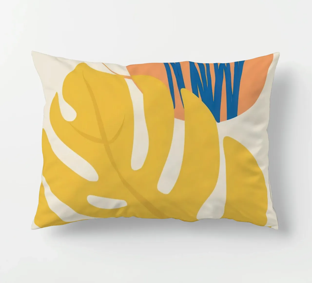 Monstera Golden Bloom cuscino da Prism Ritual