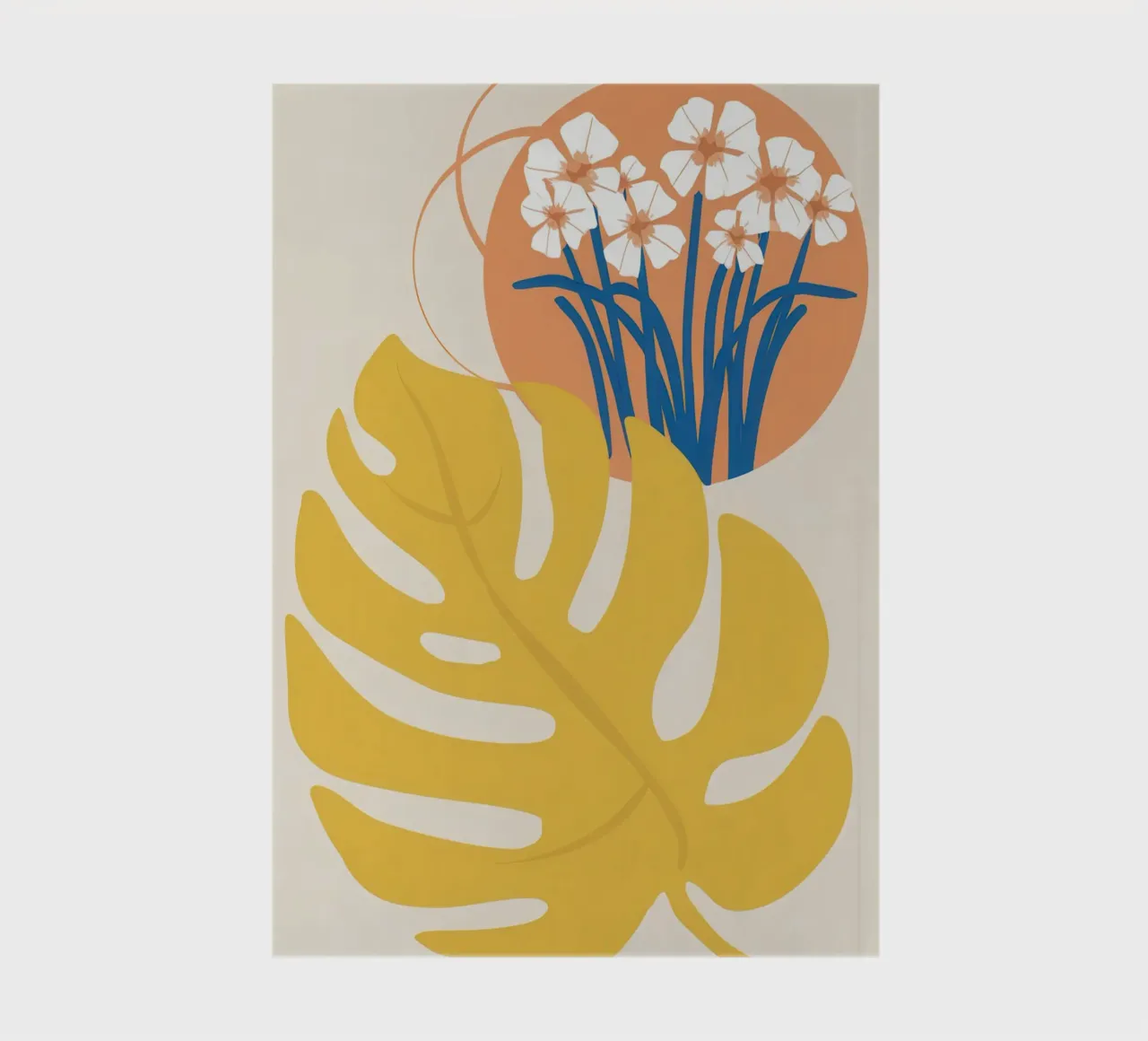 Monstera Golden Bloom notebook by Prism Ritual