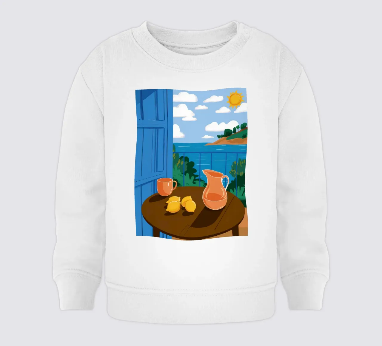 Agrumi di mare felpa neonato da Giant Foxs