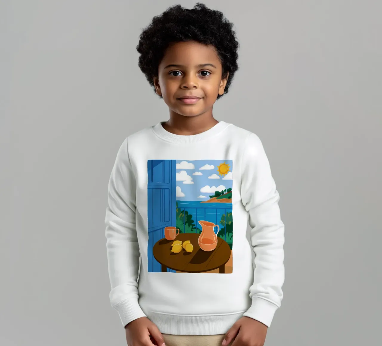 Agrumi di mare felpa bambino da Giant Foxs