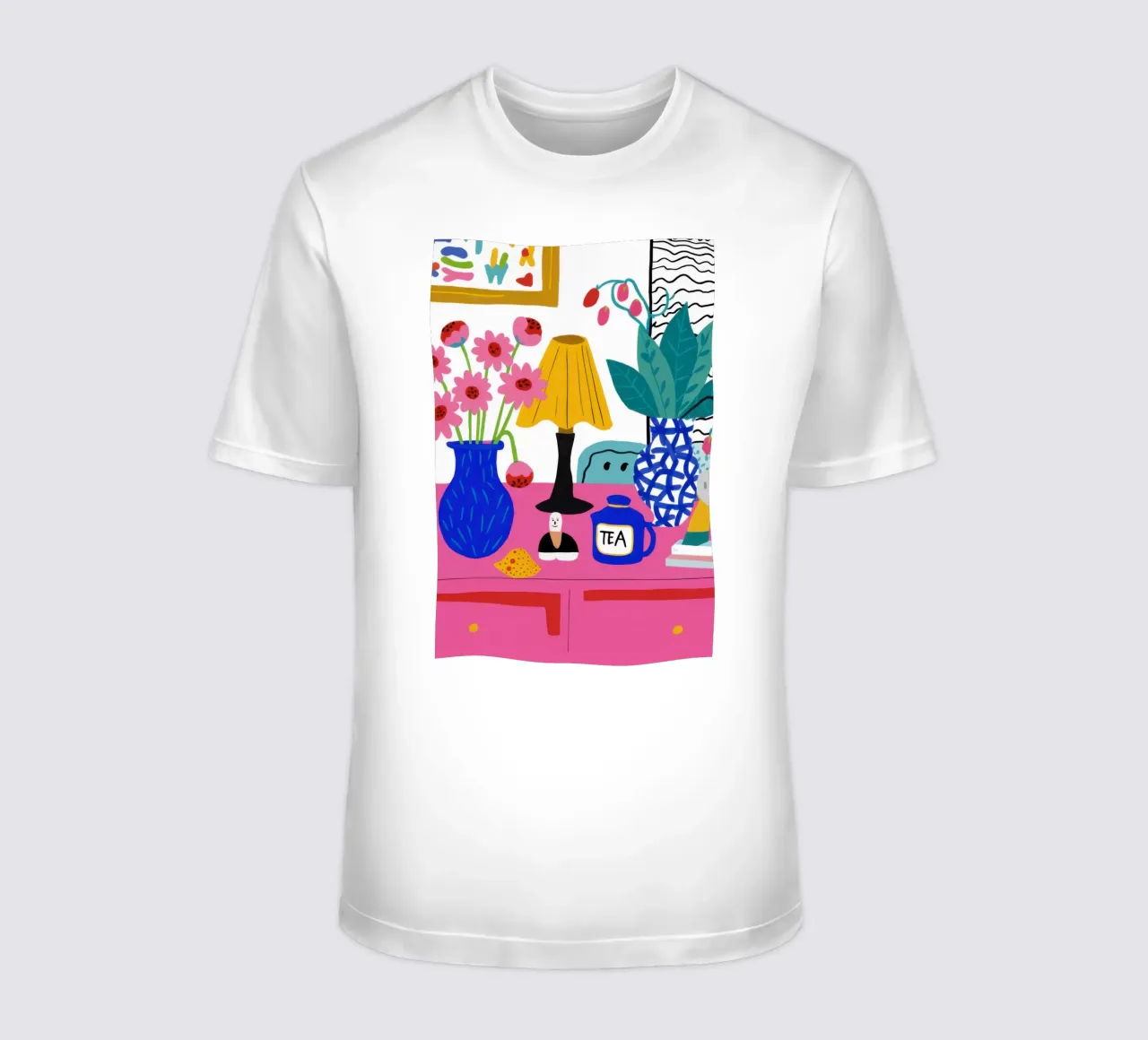 L'ora del tè massimalista t-shirt da Flock Reverie