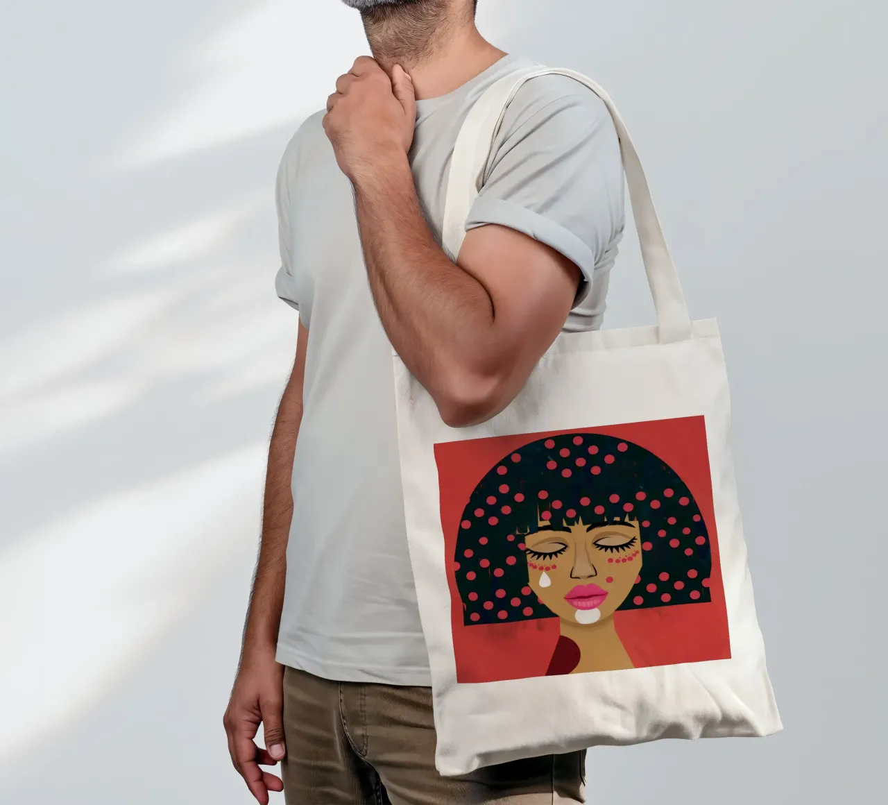 The Beauty Ritual tote bag by Ink Pulse