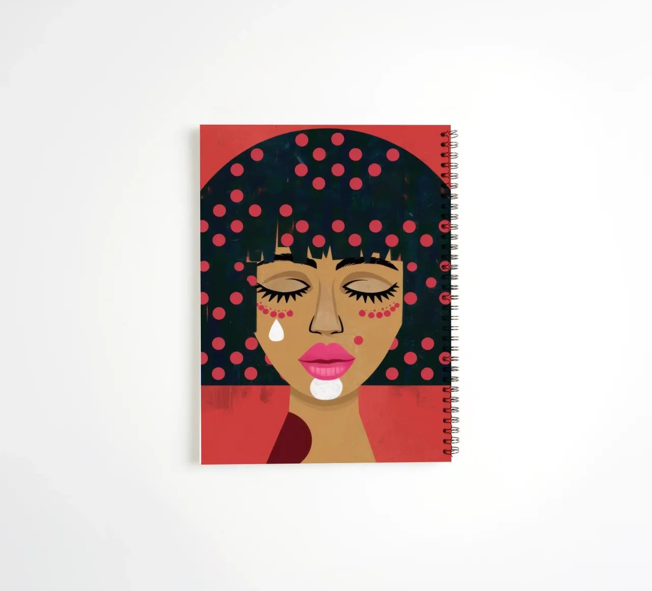 The Beauty Ritual spiral notebook by Ink Pulse