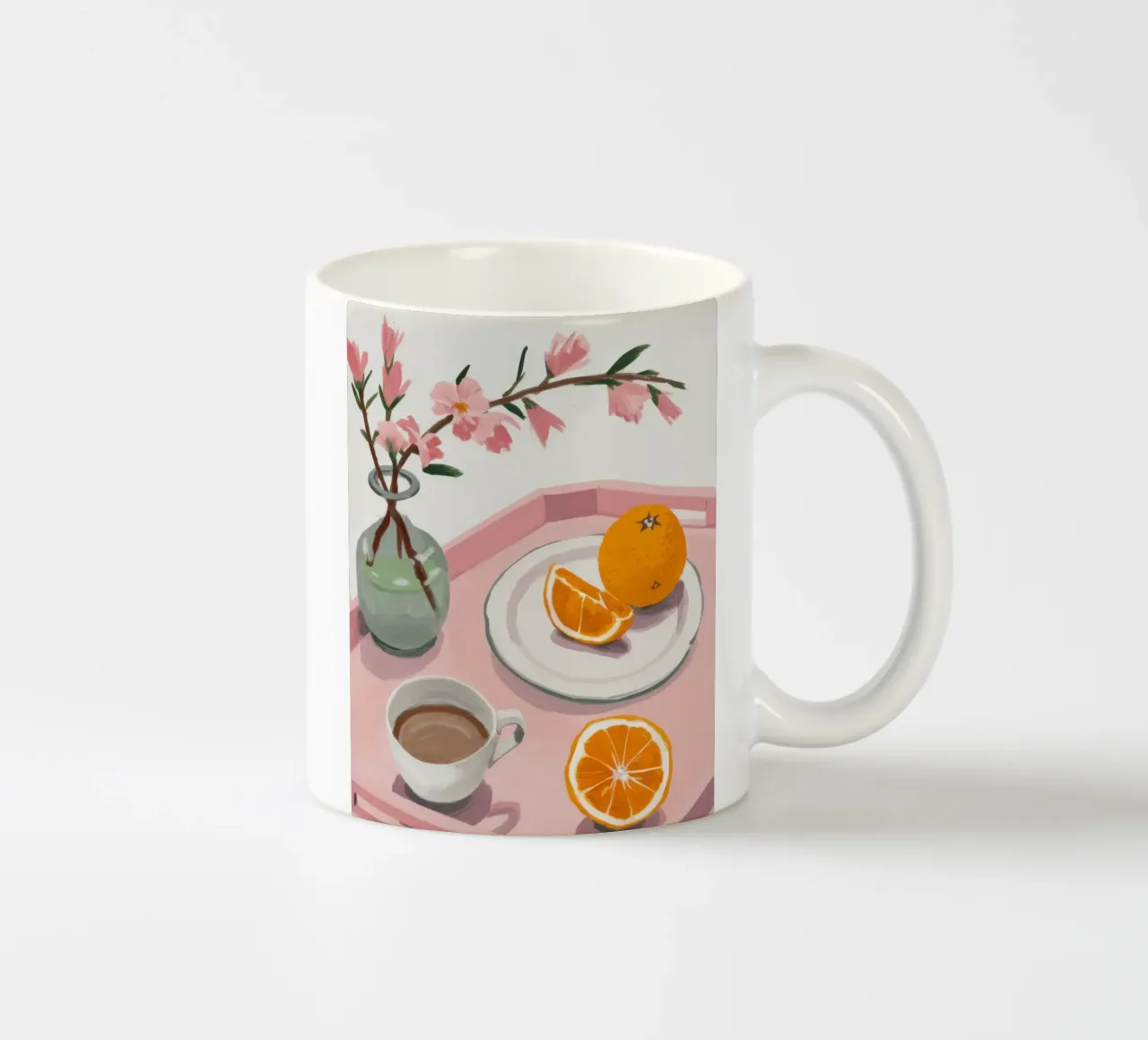 Sakura Morning Stillness tazza in ceramica da Giant Foxs