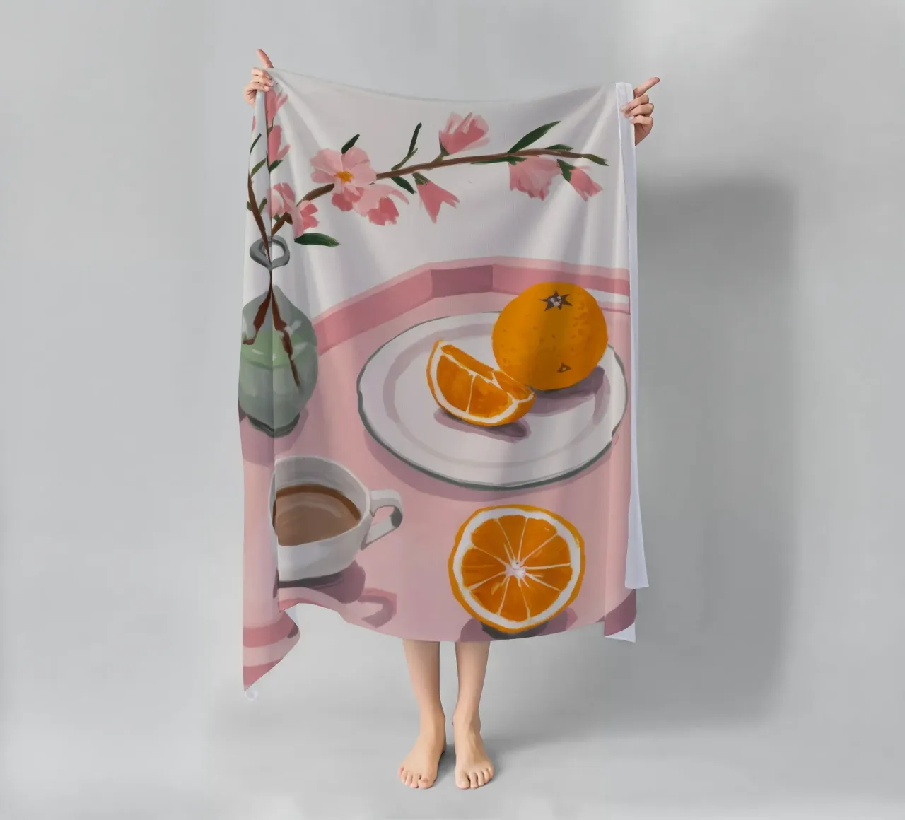 Sakura Morning Stillness telo mare da Giant Foxs