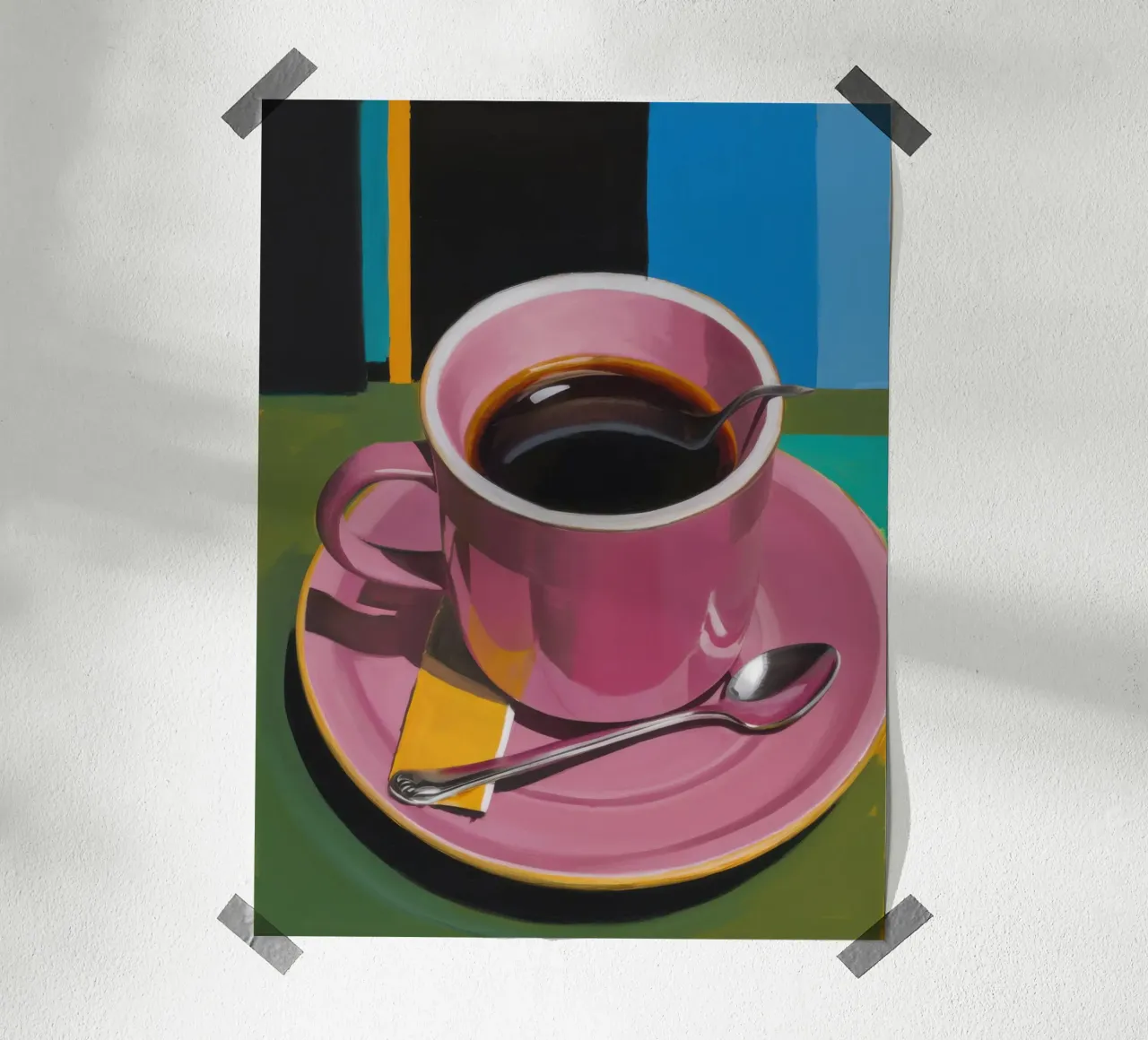 Momento caffè Cerise carta hahnemühle da Giant Foxs