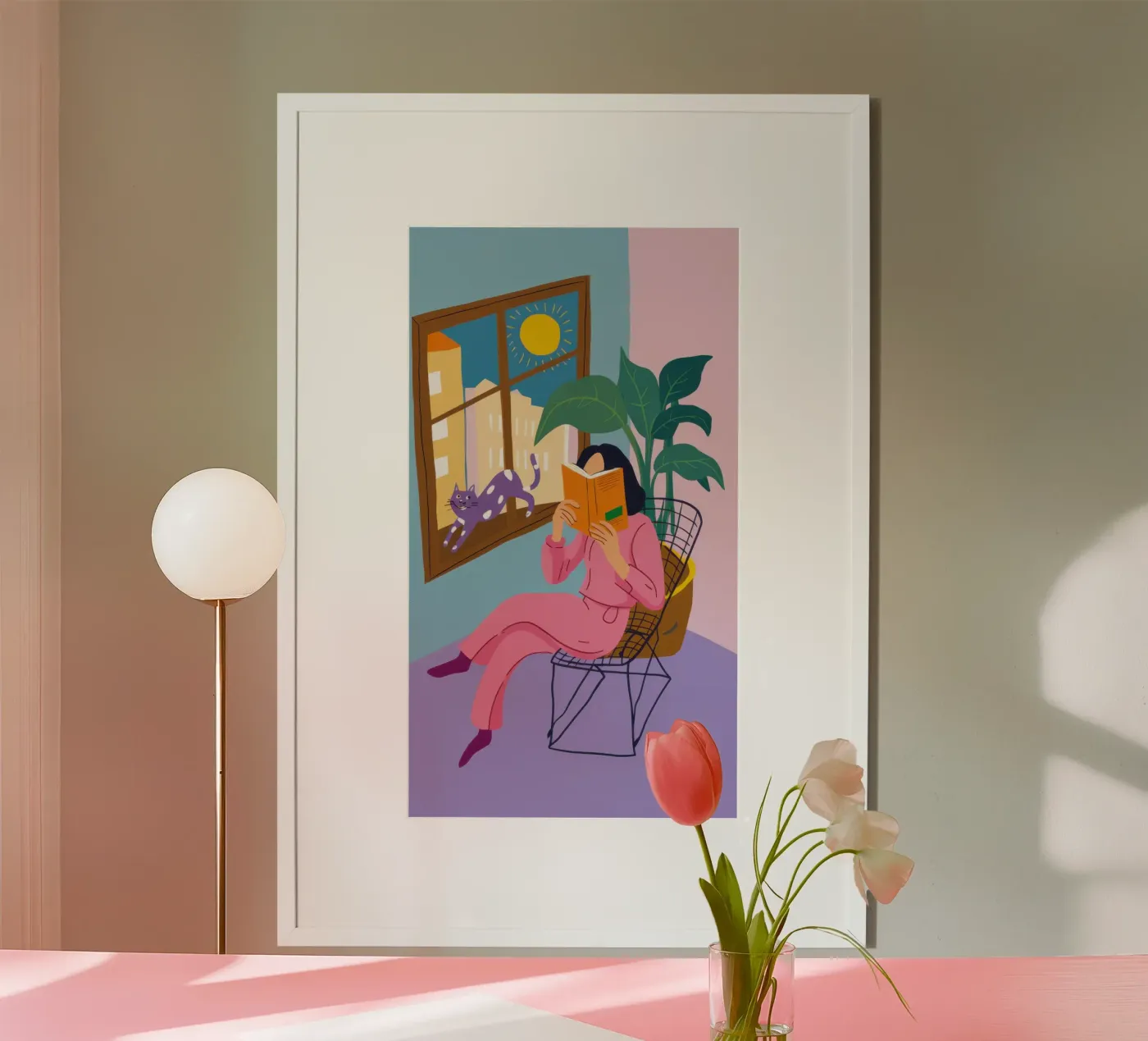 Window Peaceful Prose poster da Prism Ritual