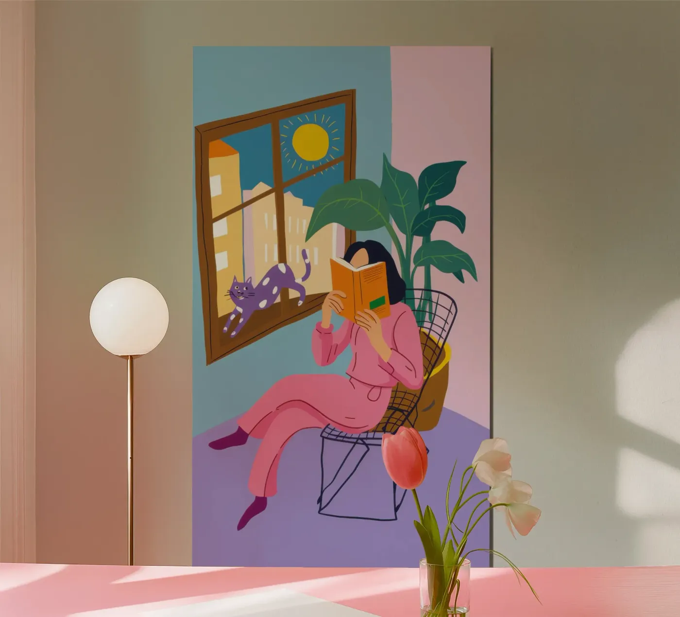 Window Peaceful Prose poster da Prism Ritual