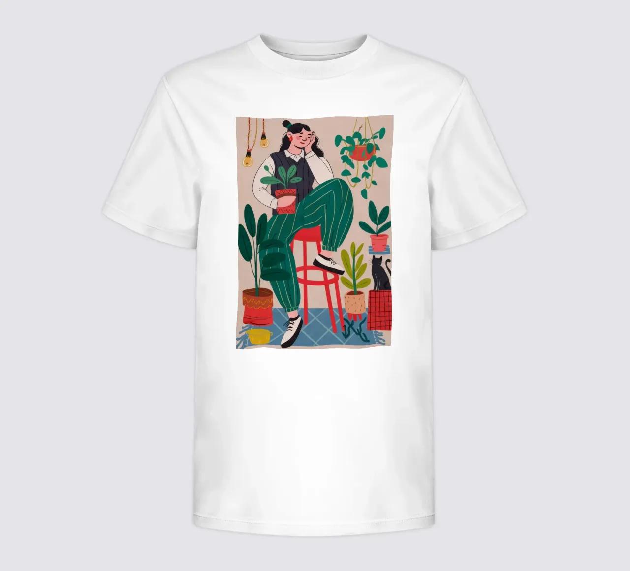 Urban Jungle Repose kids t-shirt by Flock Reverie