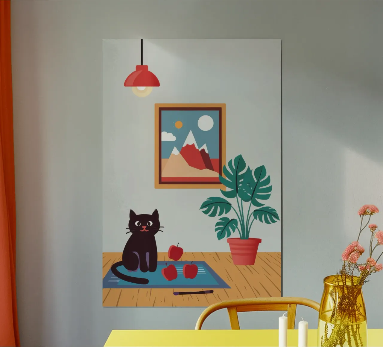 Il dominio dei gatti carta hahnemühle da Mythy Brush