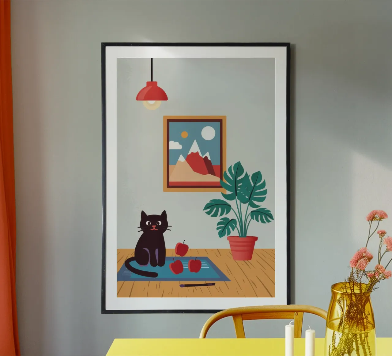 Il dominio dei gatti carta hahnemühle da Mythy Brush