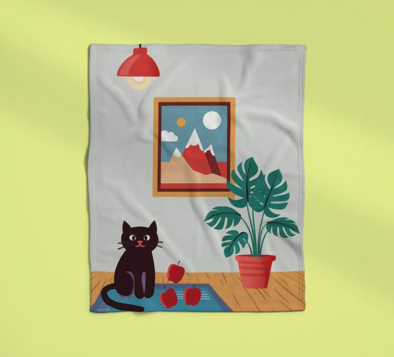 Il dominio dei gatti coperta in pile da Mythy Brush