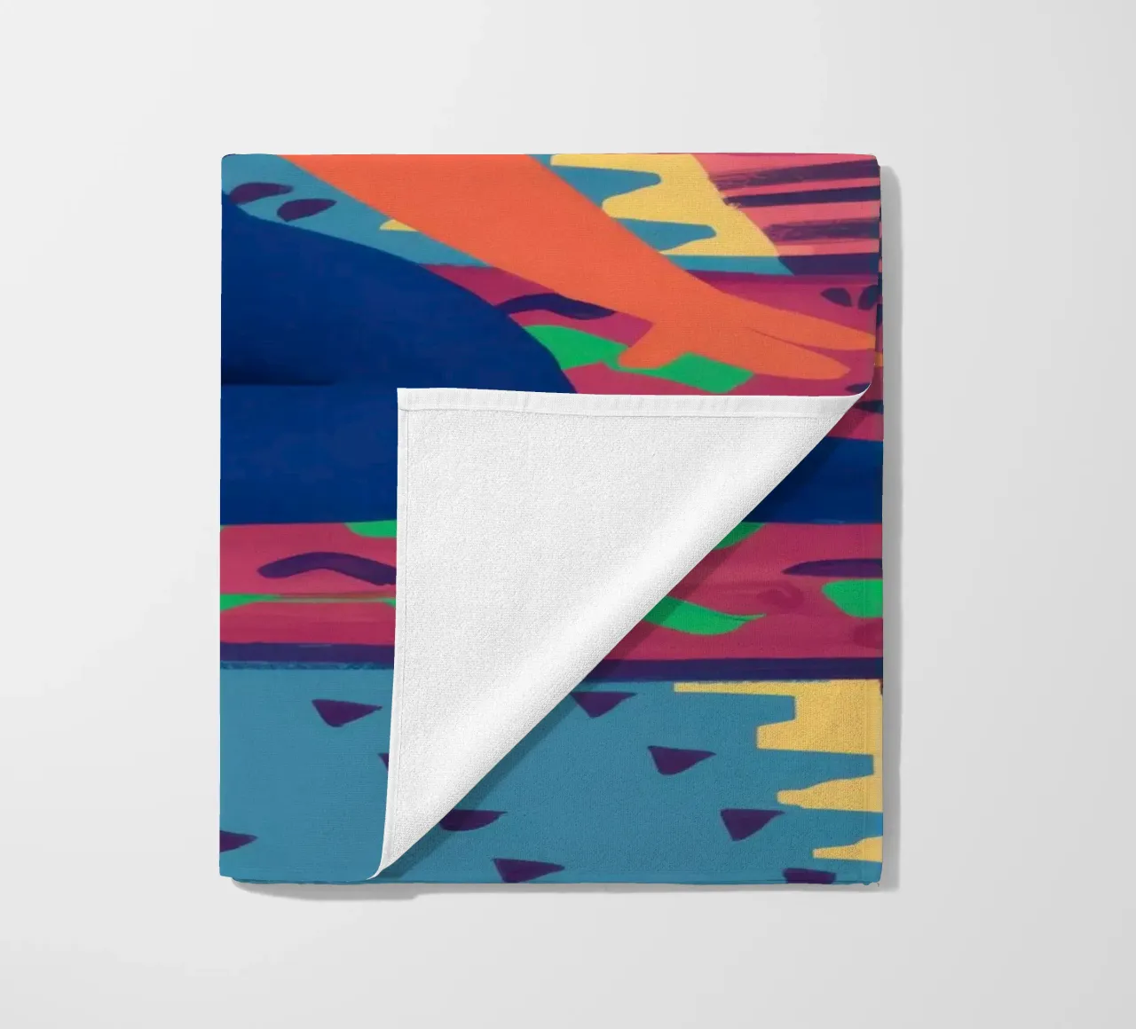 Il mio angolo colorato telo mare da Mythy Brush