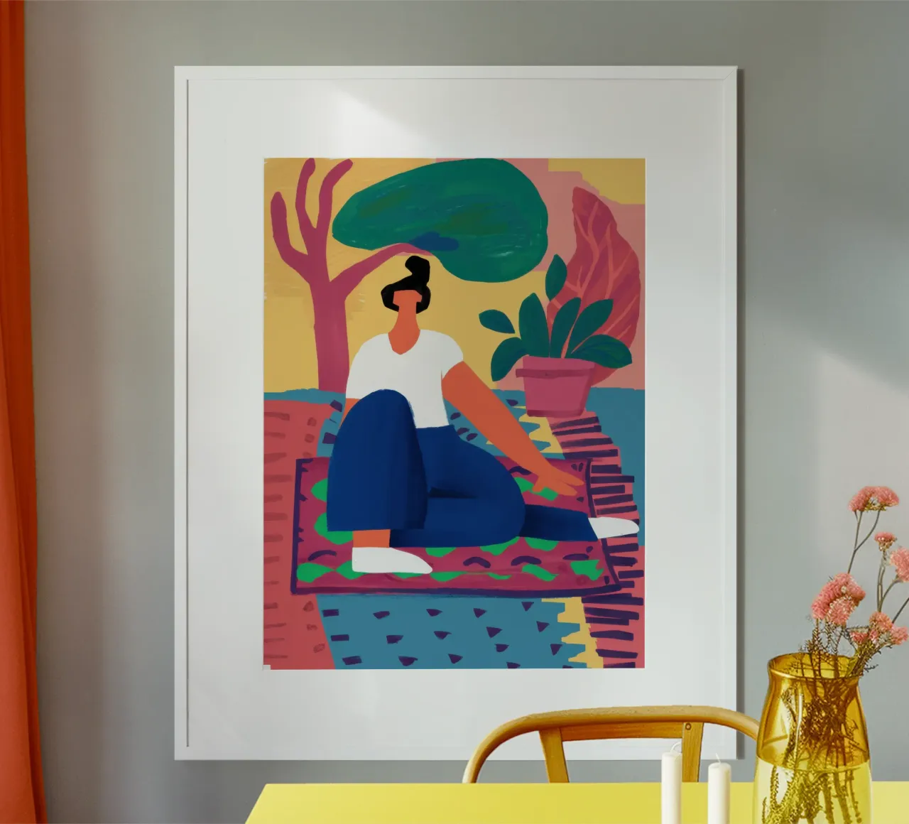 Il mio angolo colorato carta hahnemühle da Mythy Brush