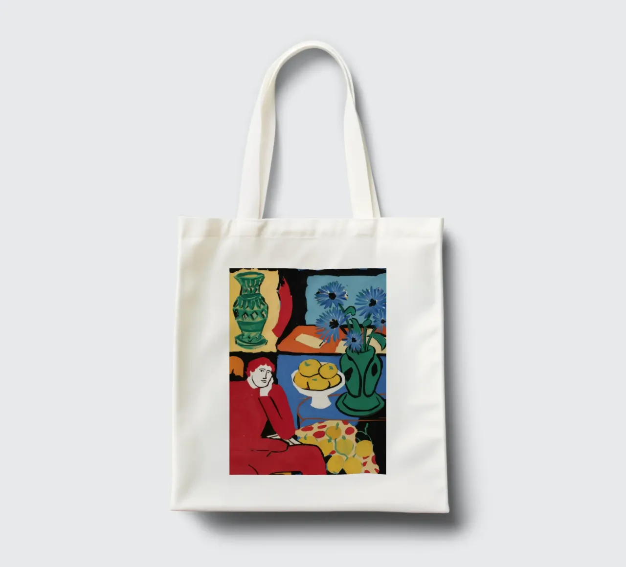 Cubist Abundant Table tote bag by Prism Ritual