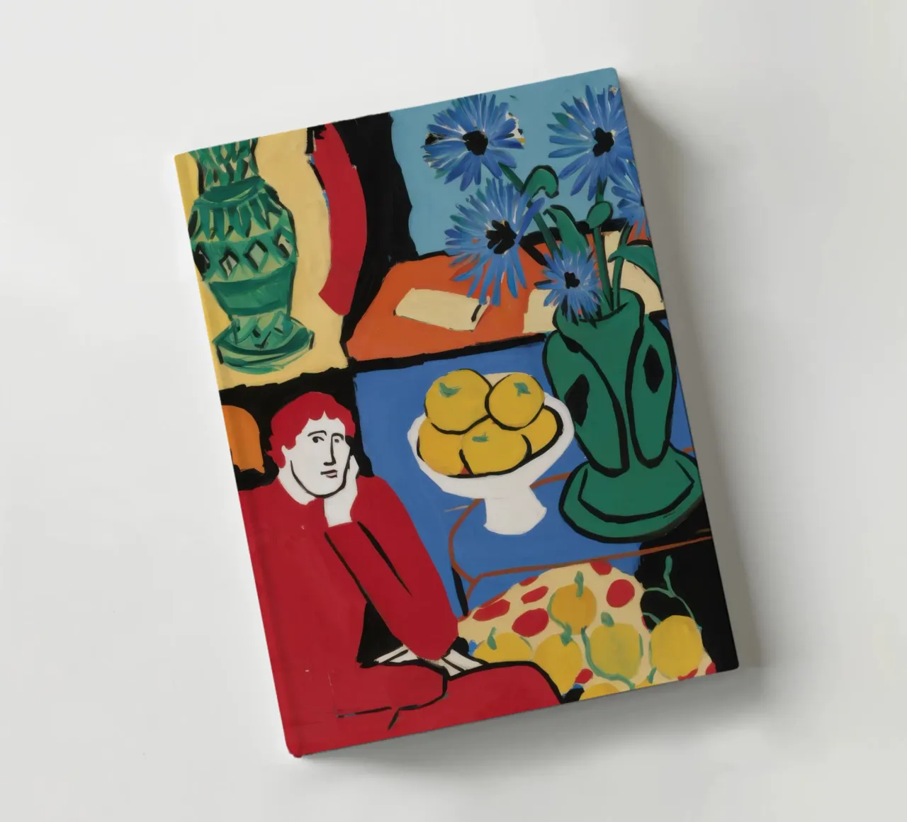 Cubist Abundant Table notebook by Prism Ritual