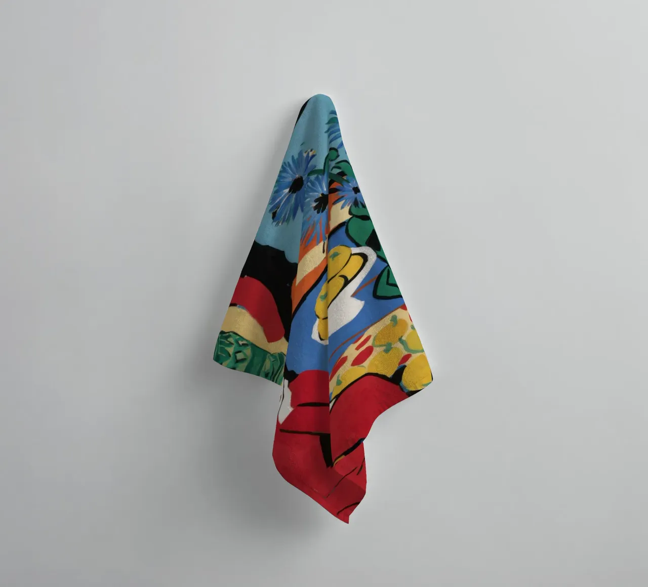 Cubist Abundant Table towel by Prism Ritual