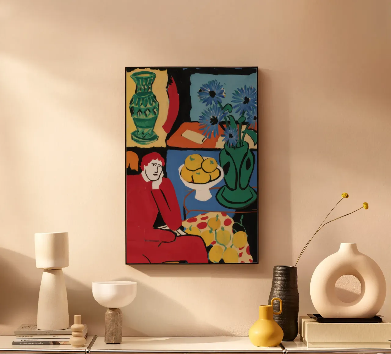 Cubist Abundant Table alu-dibond by Prism Ritual