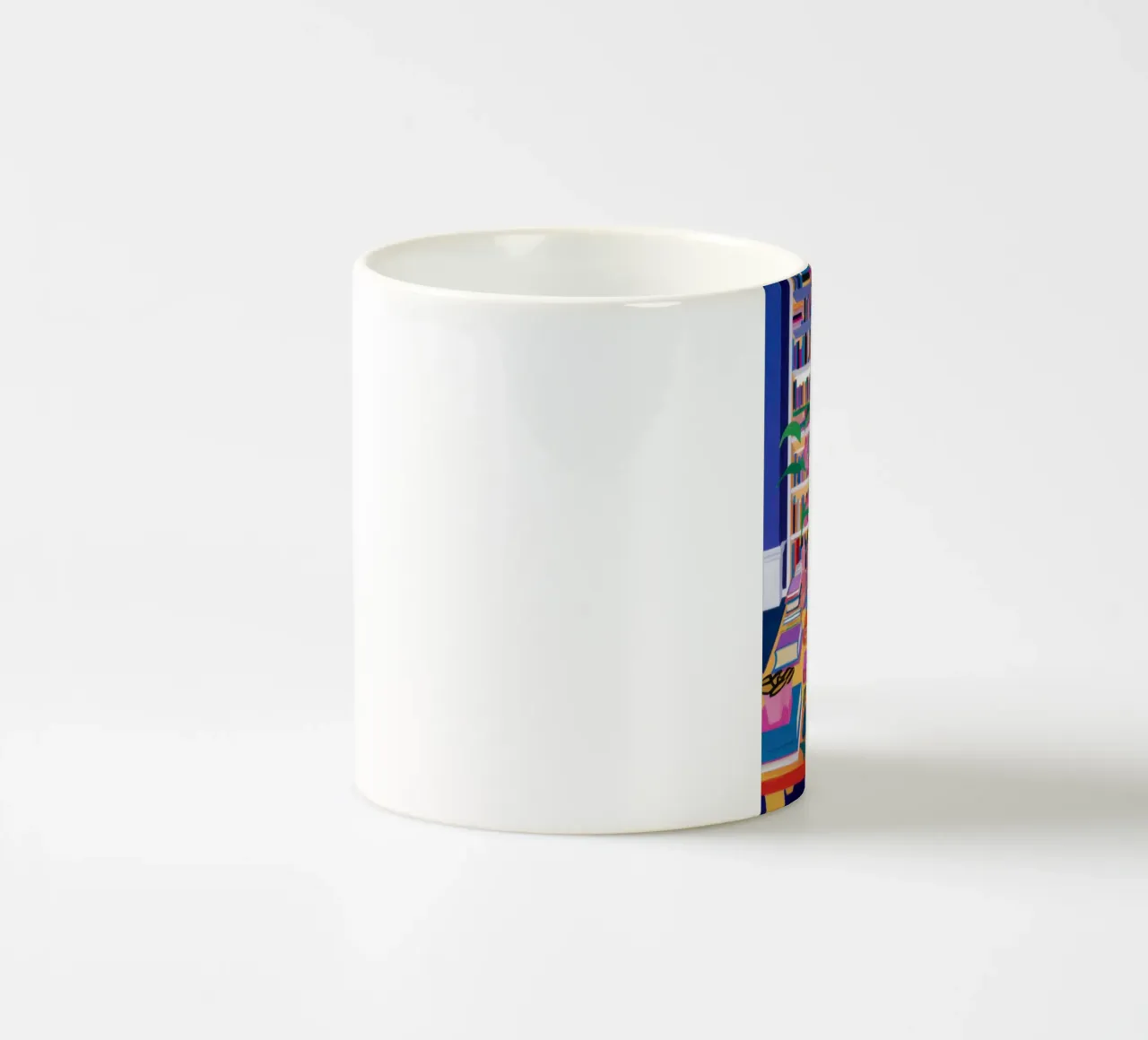Sanctuary of Stories ceramic mug by Ink Pulse