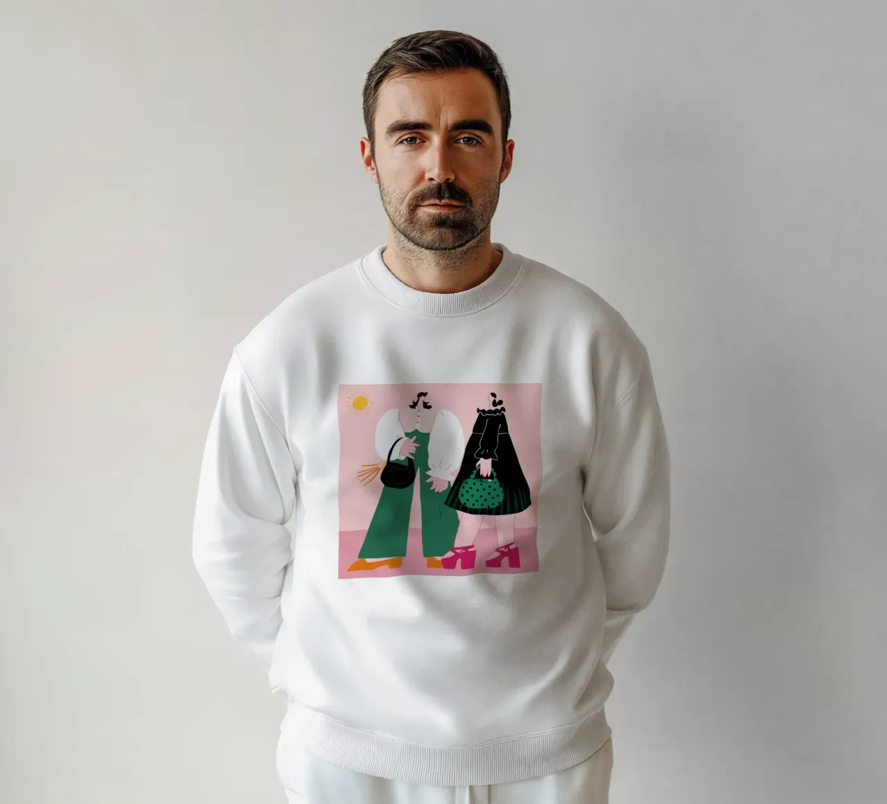 Passeggiata estiva chic felpa da Prism Ritual
