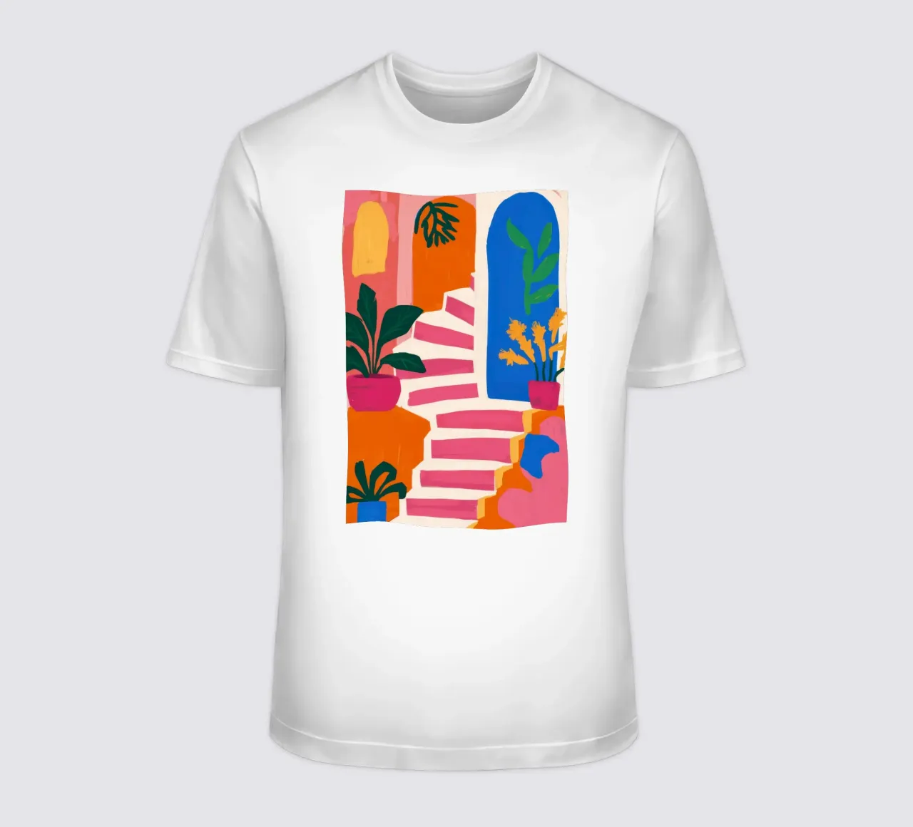 Scala per un paradiso verde t-shirt da Ink Pulse