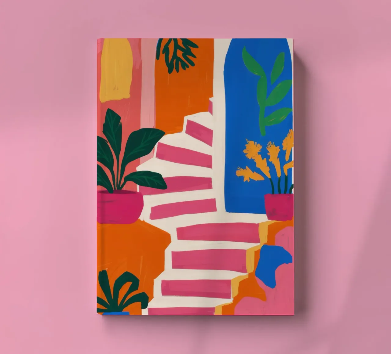 Scala per un paradiso verde diario da Ink Pulse