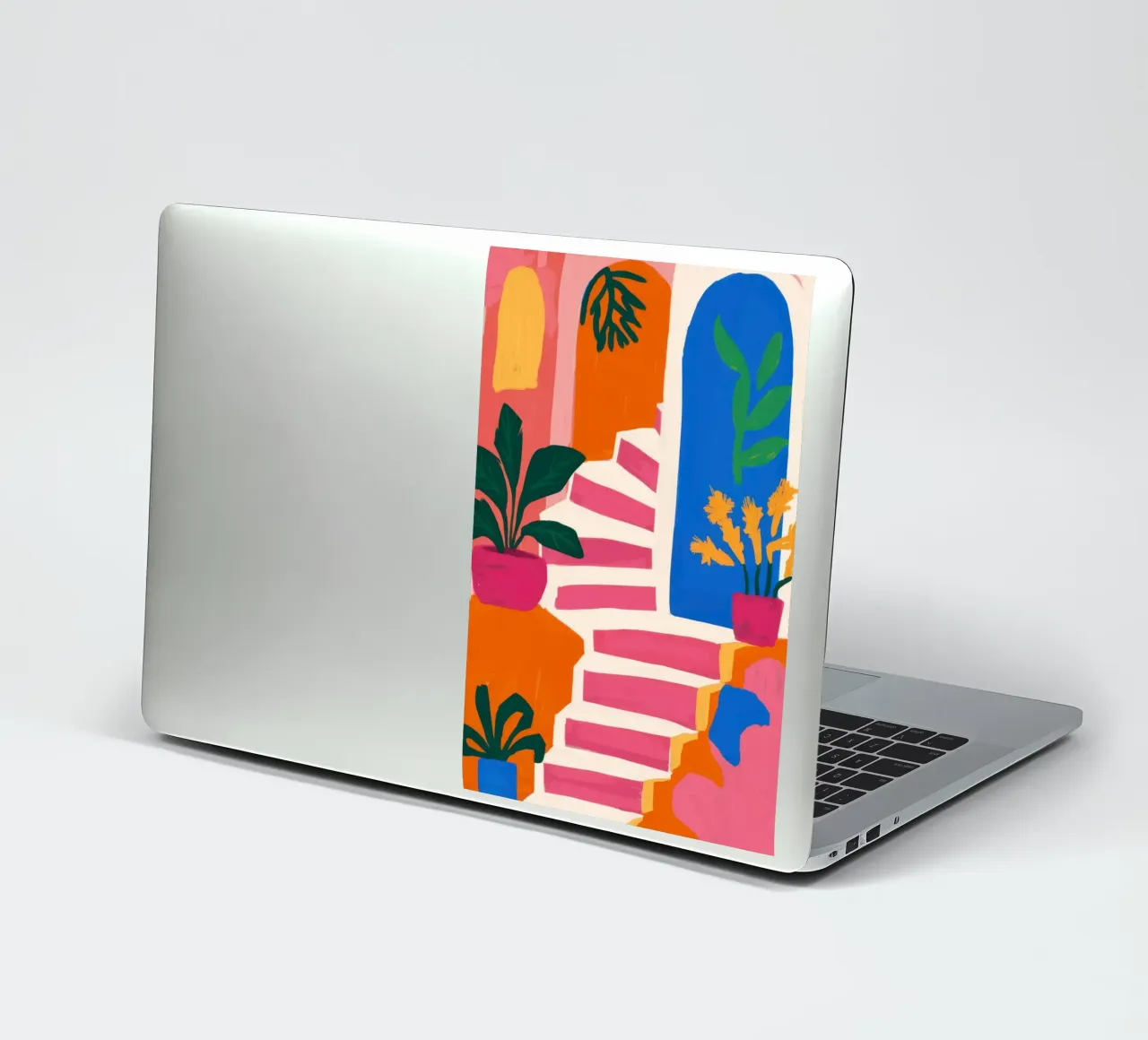 Scala per un paradiso verde adesivo da Ink Pulse