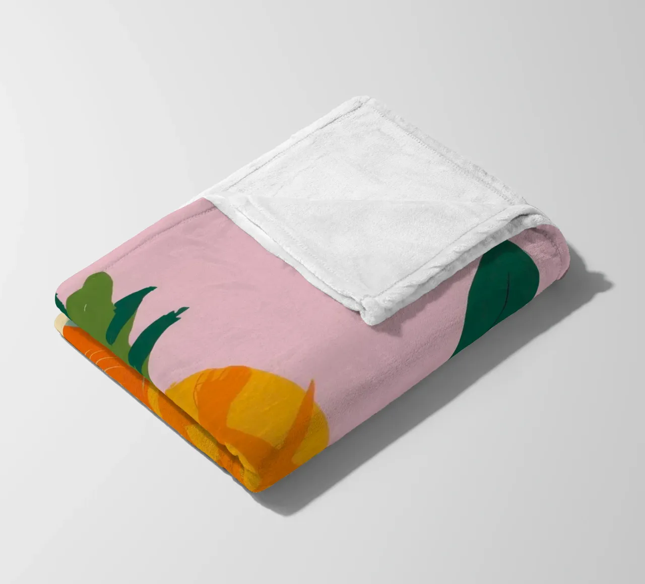 Armonia di frutta tropicale coperta in pile da Giant Foxs