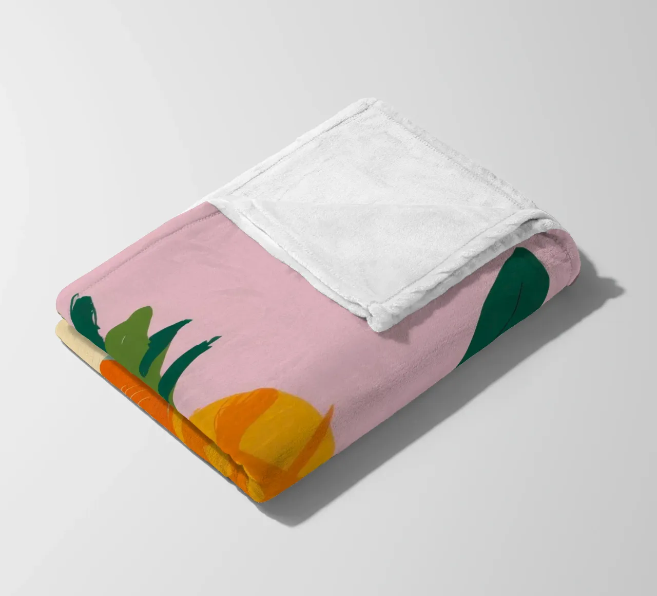 Armonia di frutta tropicale coperta in pile da Giant Foxs