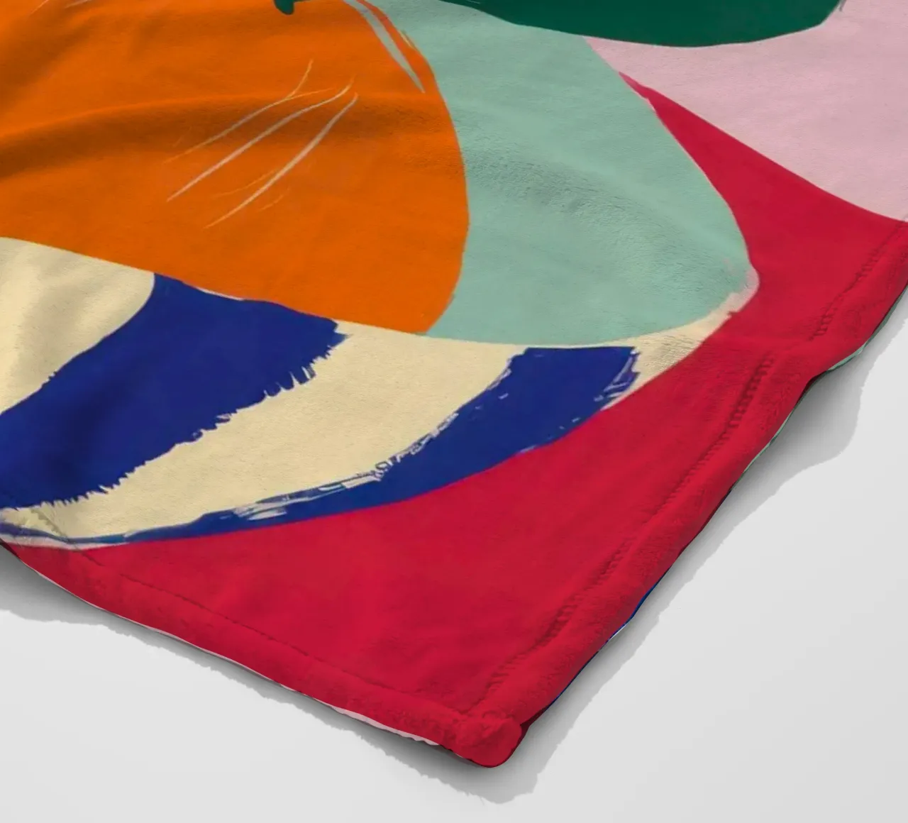Armonia di frutta tropicale coperta in pile da Giant Foxs