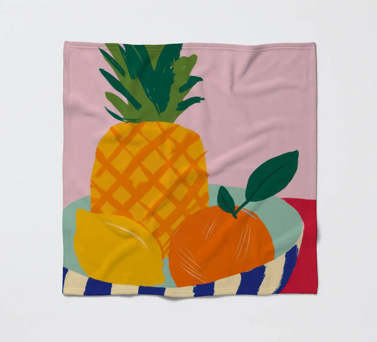 Armonia di frutta tropicale coperta in pile da Giant Foxs