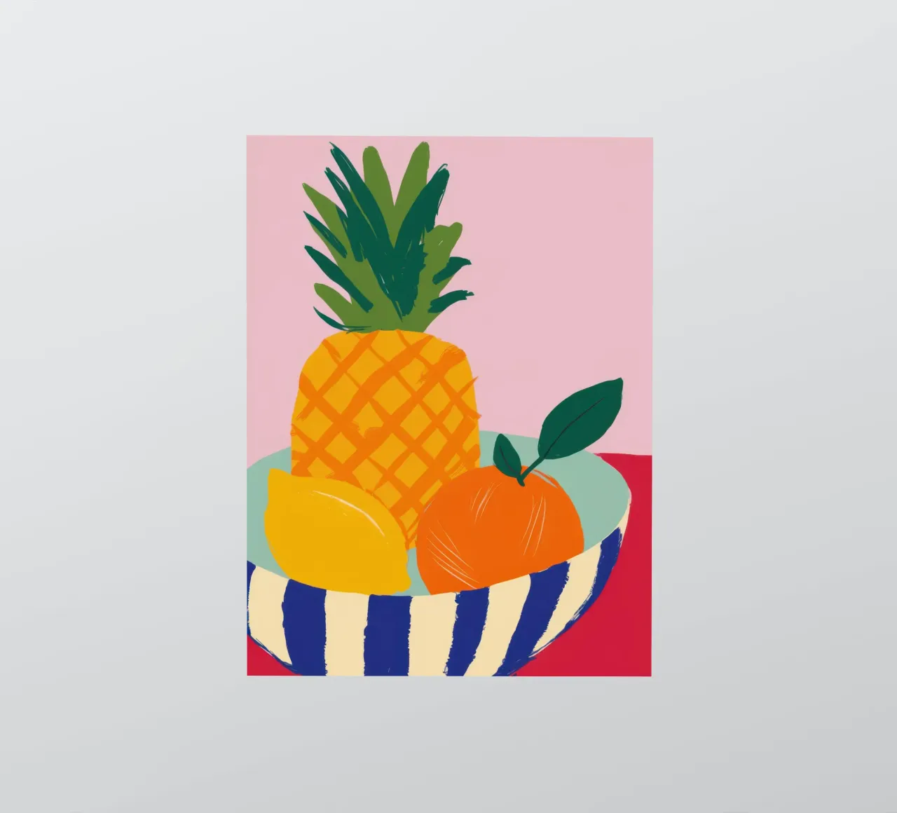 Armonia di frutta tropicale adesivo da Giant Foxs