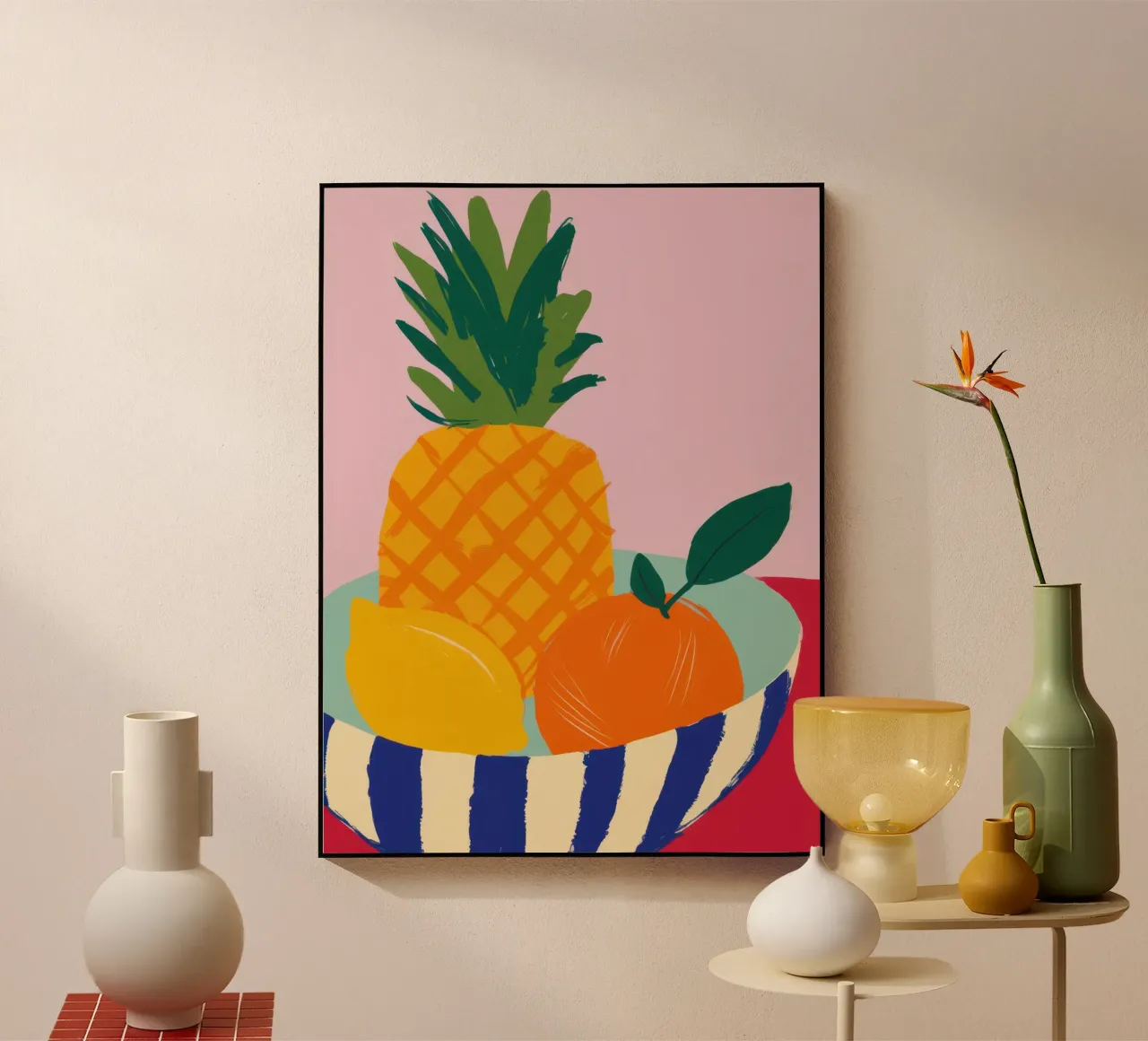 Armonia di frutta tropicale plexiglass da Giant Foxs