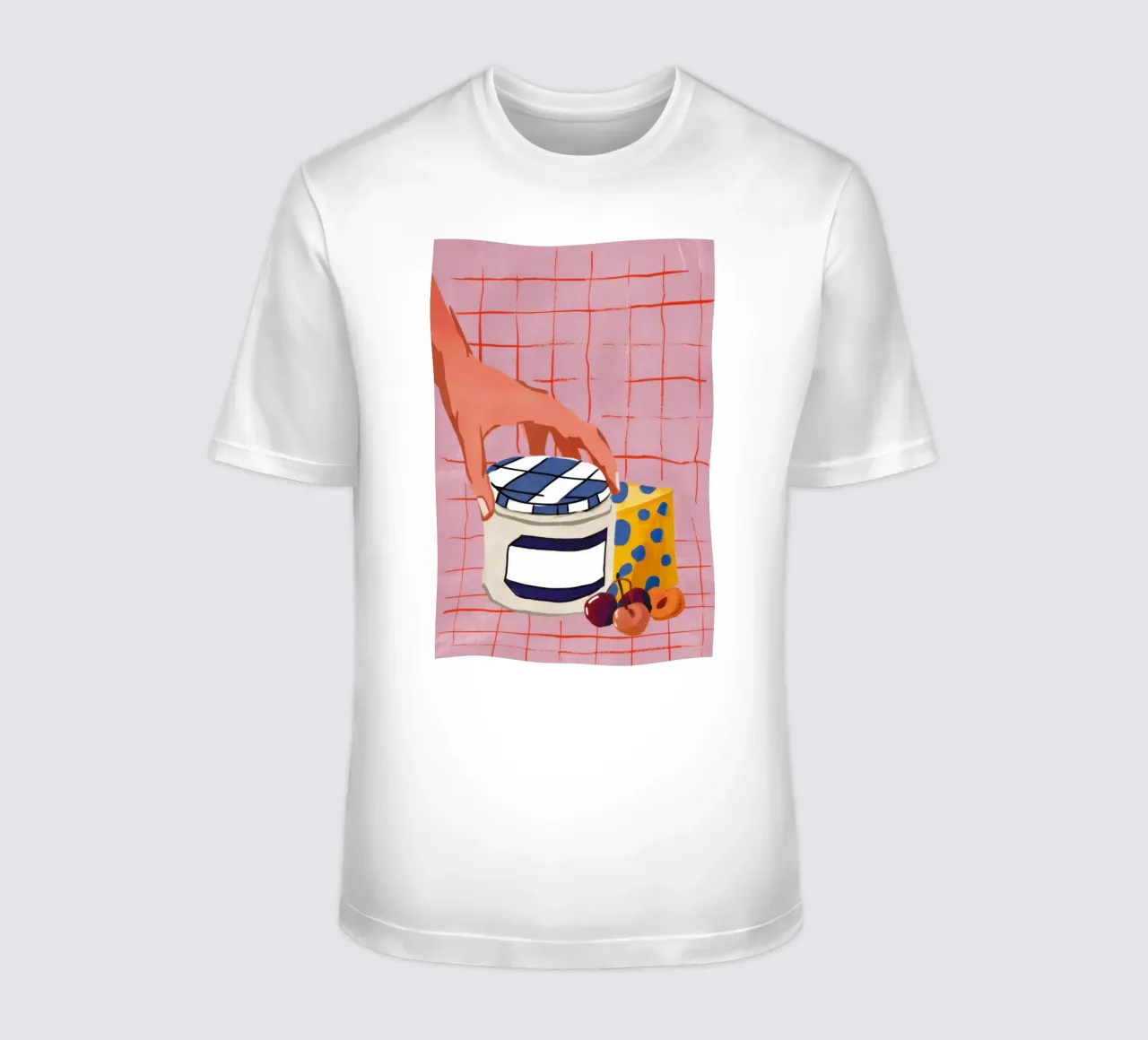 Untar una tostada con mermelada camiseta de Flock Reverie