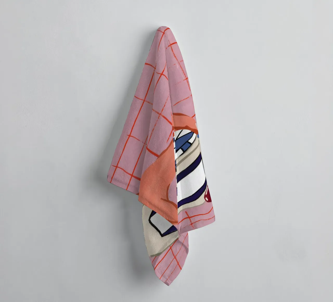 Spreading Jam on Toast towel by Flock Reverie