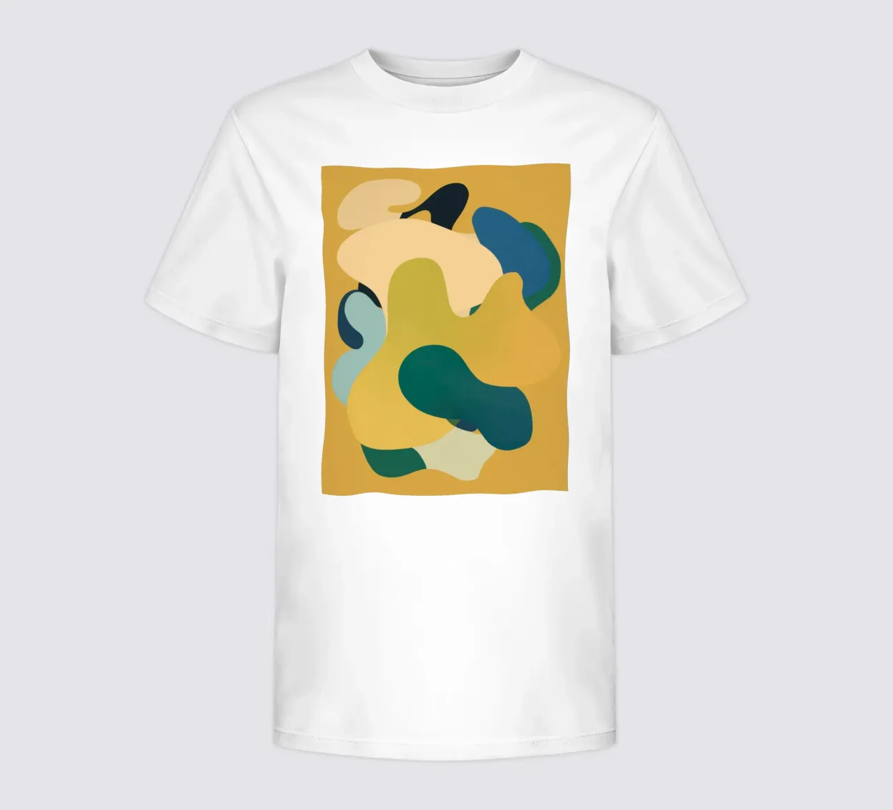 Mellow Liquid Forms kids t-shirt by Ink Pulse