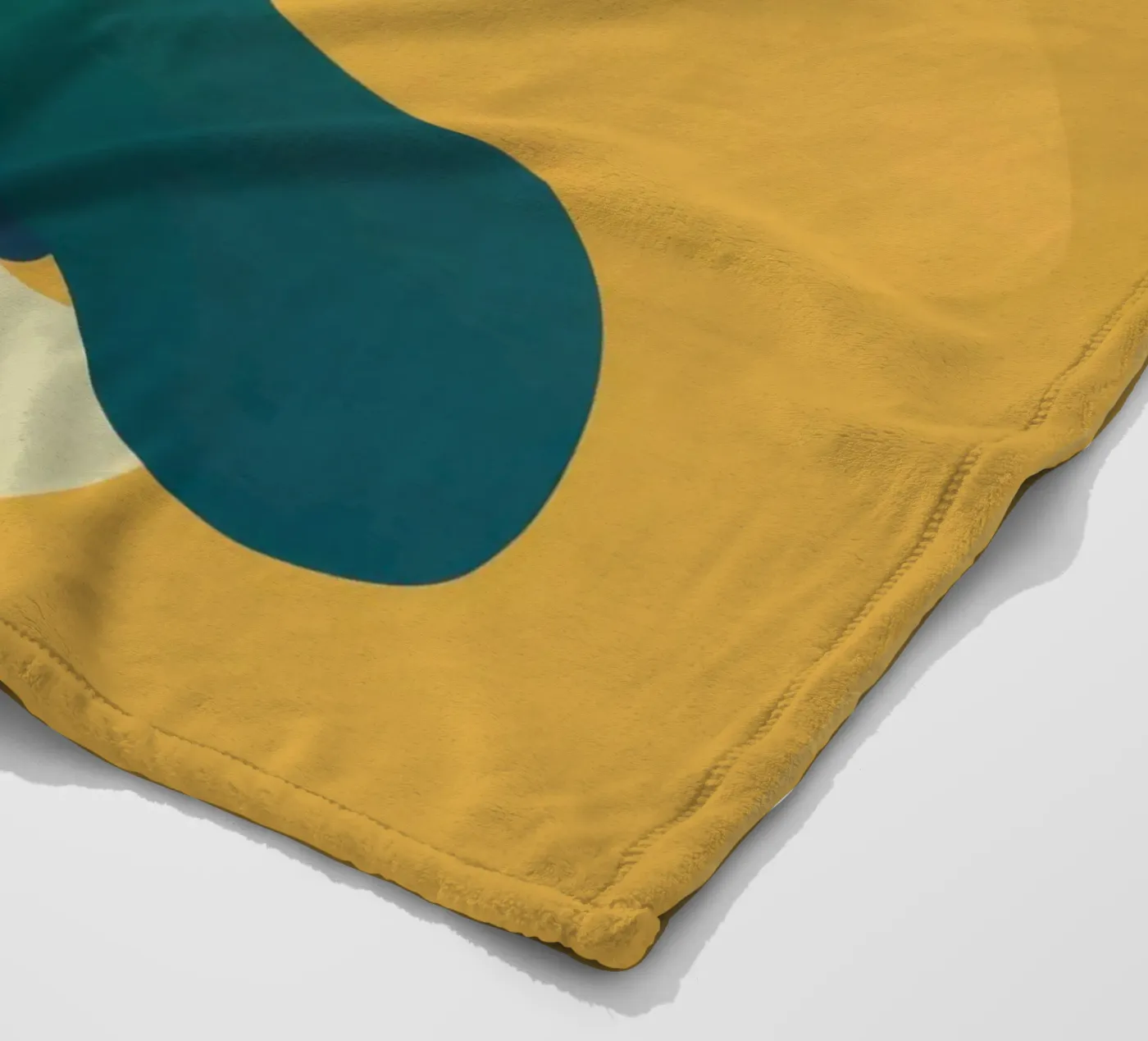 Mellow Liquid Forms fleece blanket by Ink Pulse