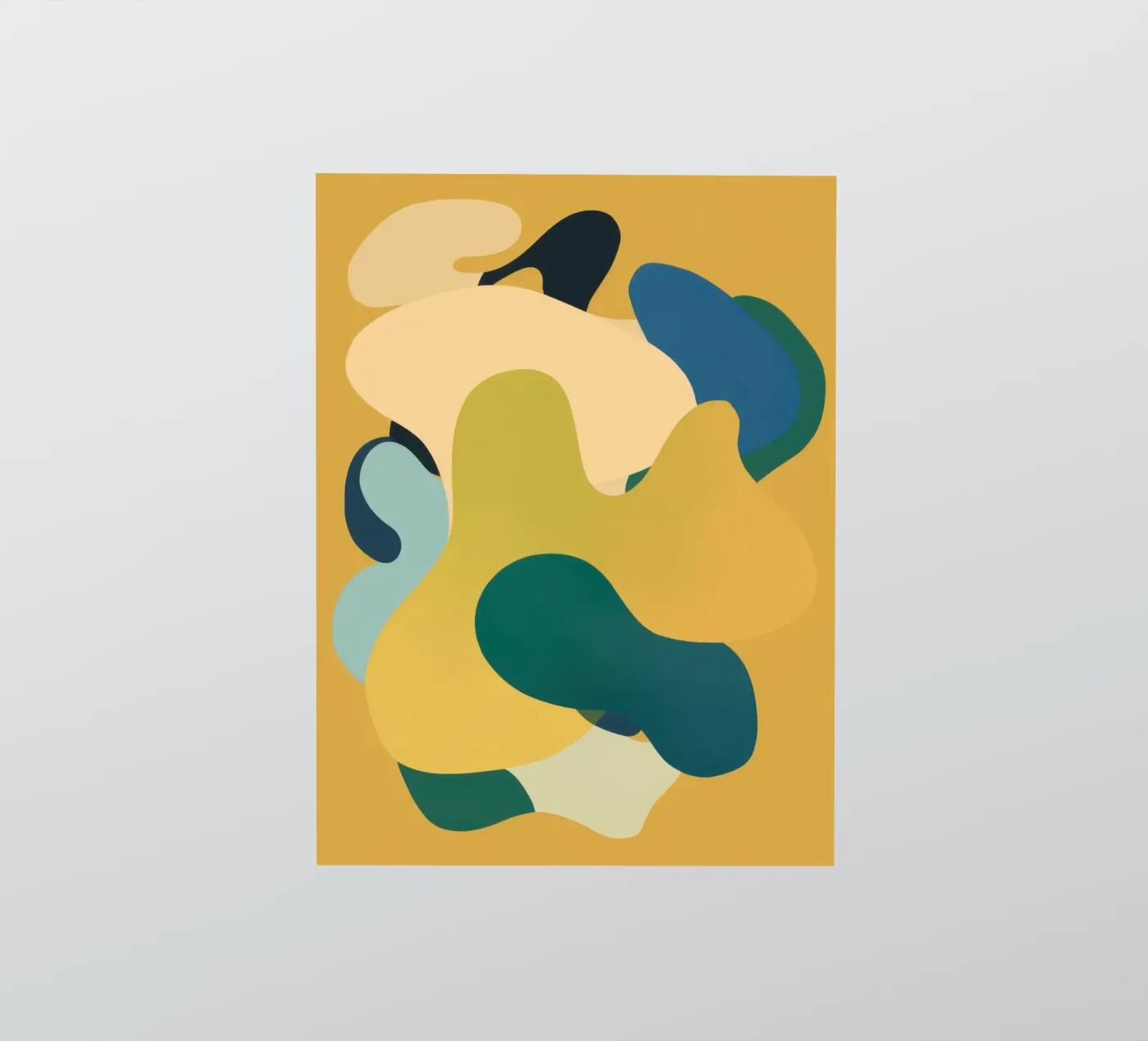 Mellow Vloeibare Vormen sticker van Ink Pulse