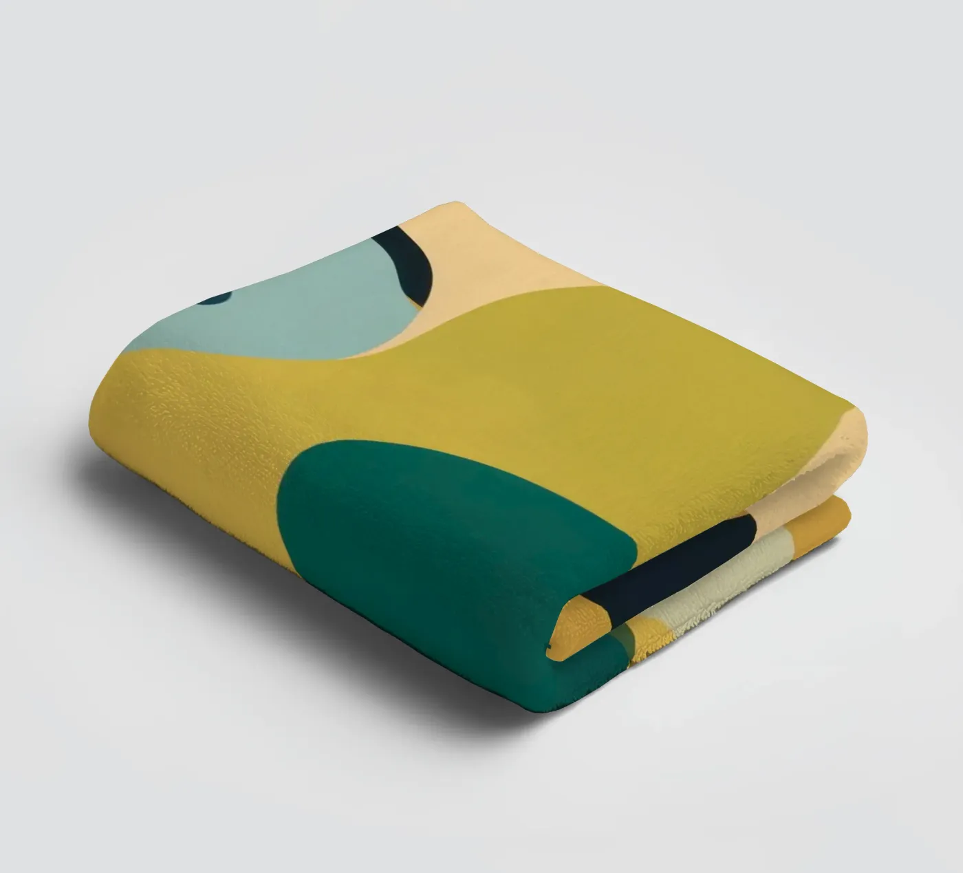 Mellow Vloeibare Vormen badhanddoek van Ink Pulse