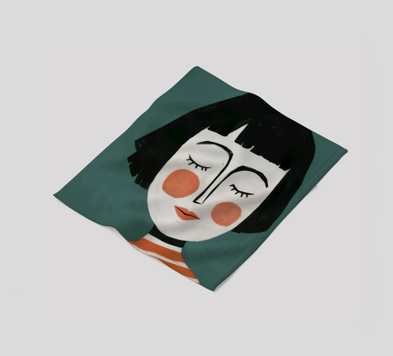 Anima serena a righe coperta in pile da Prism Ritual