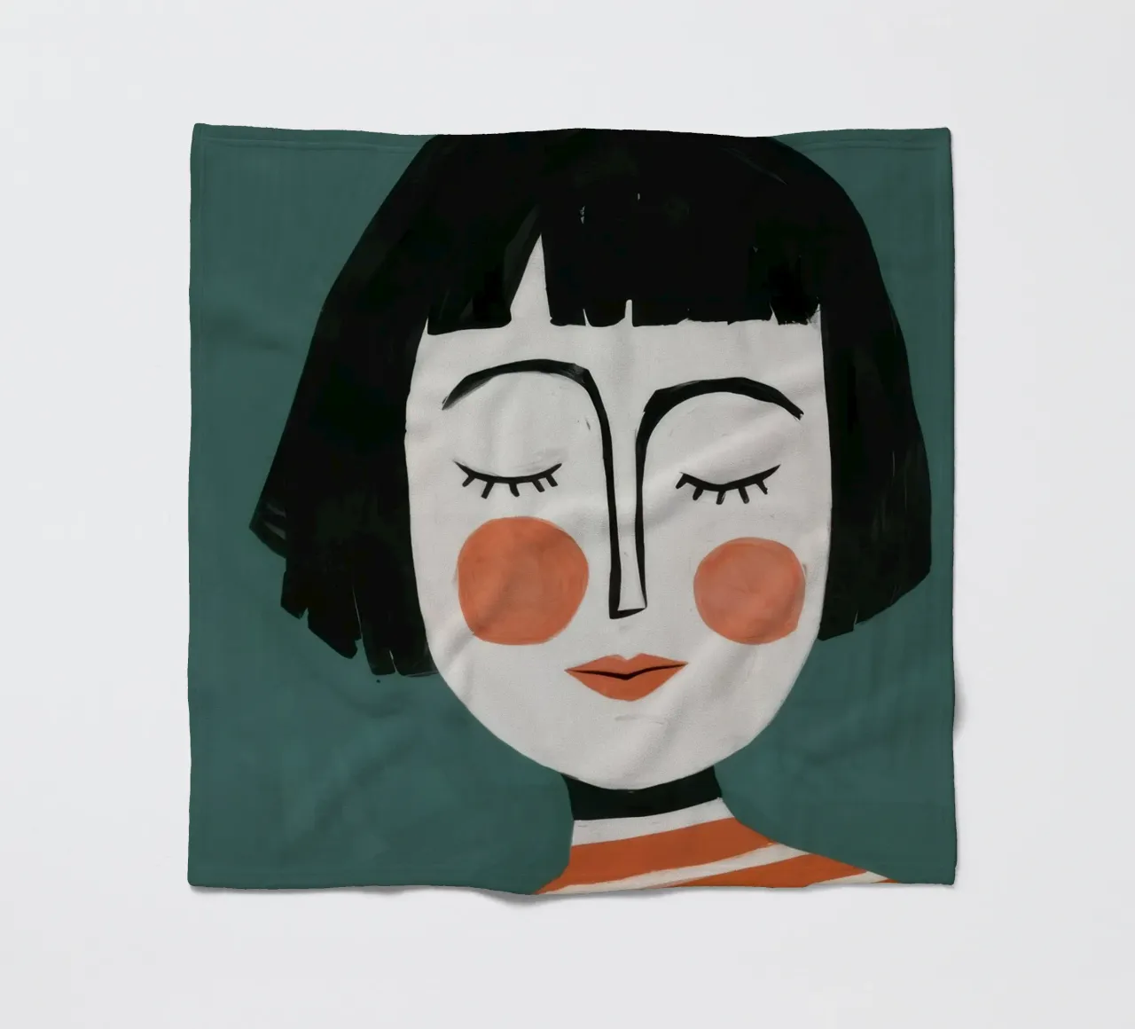 Anima serena a righe coperta in pile da Prism Ritual